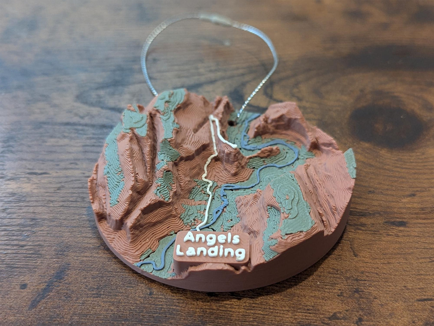 Angels Landing Zion 3D Ornament