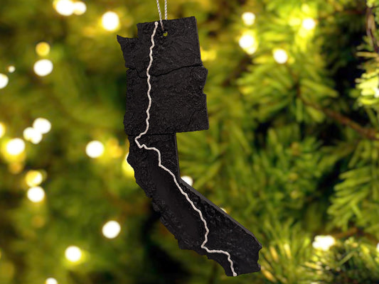 Pacific Crest Trail (PCT) 3D Ornament
