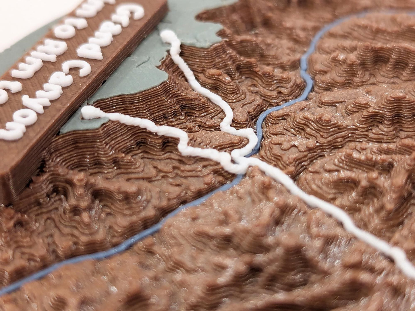 Grand Canyon Rim-to-Rim 3D Ornament