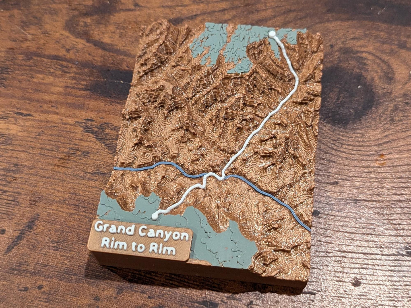 Grand Canyon Rim-to-Rim 3D Magnet