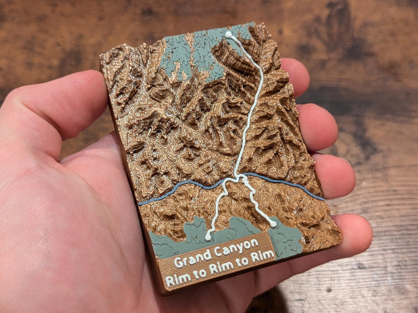 Grand Canyon Rim-to-Rim 3D Magnet