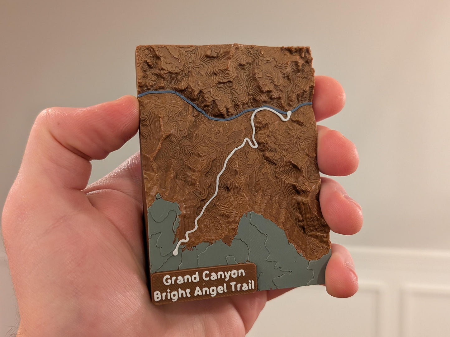 Grand Canyon Bright Angel Trail 3D Magnet