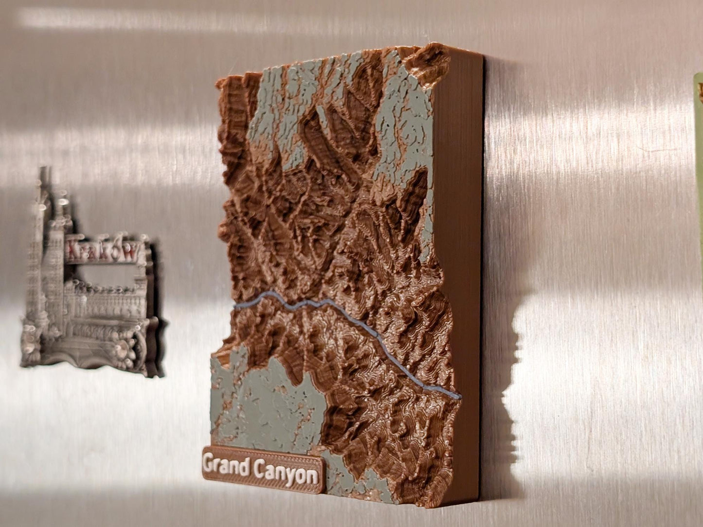 Grand Canyon 3D Topographic Magnet