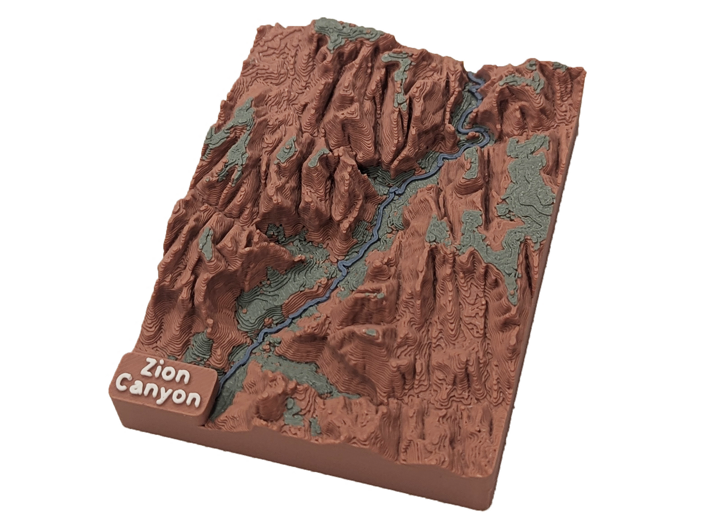 Zion Canyon 3D Magnet