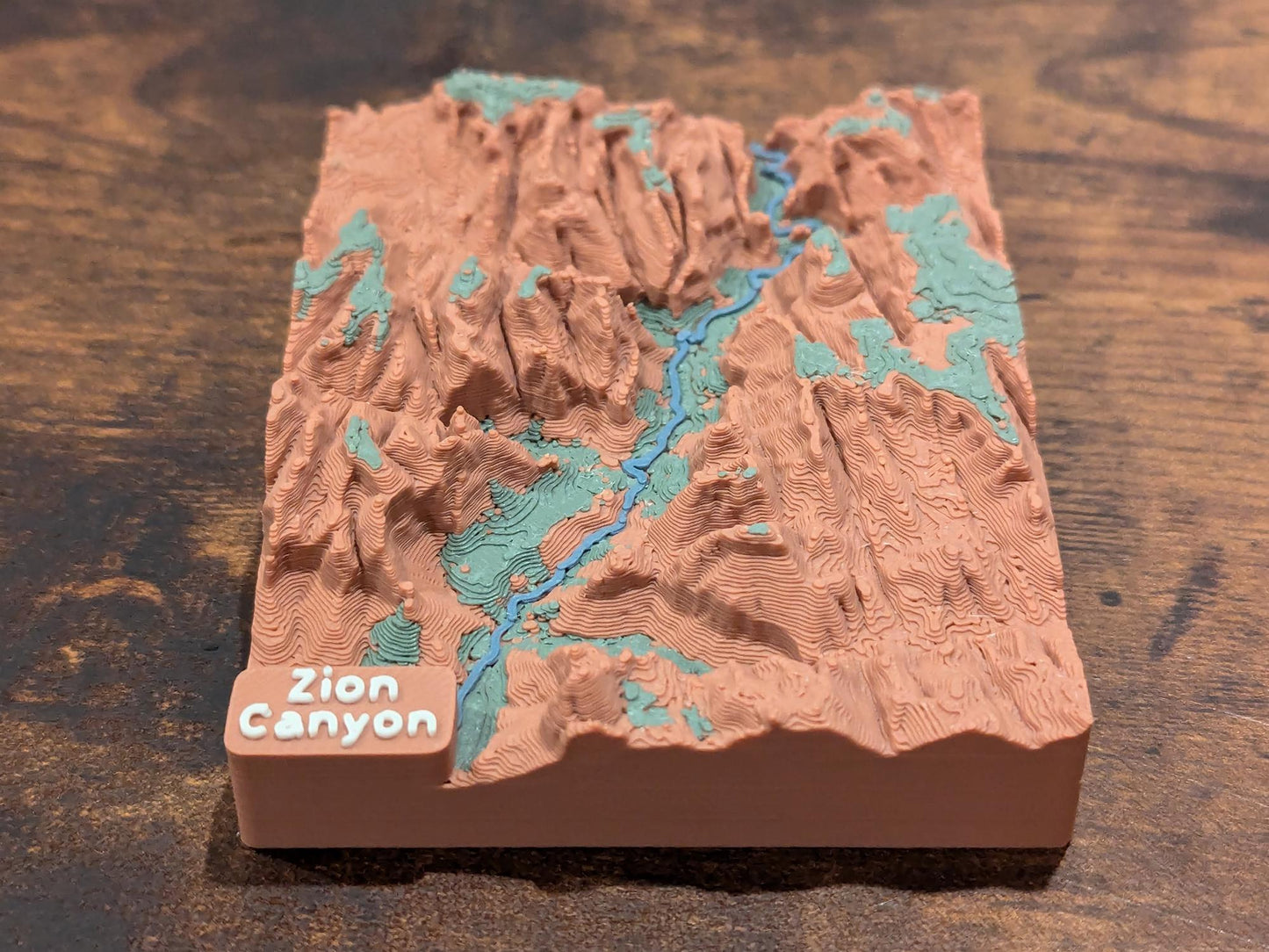 Zion Canyon 3D Magnet