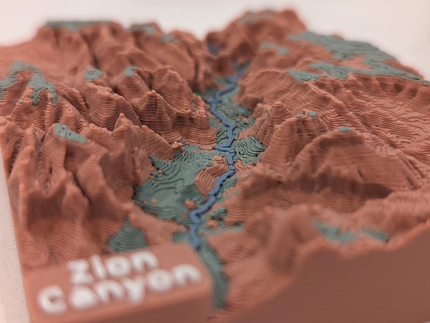 Zion Canyon 3D Magnet