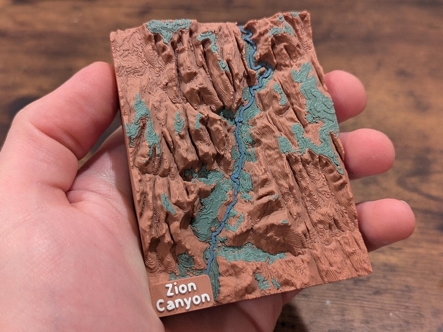 Zion Canyon 3D Magnet