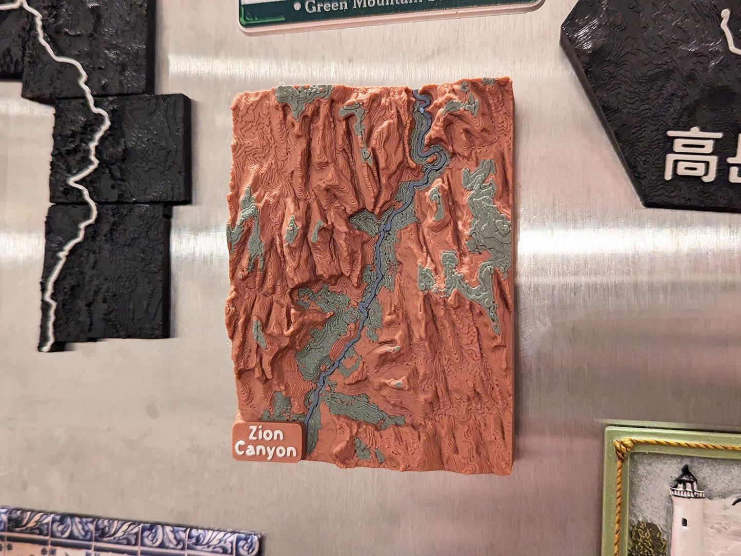 Zion Canyon 3D Magnet