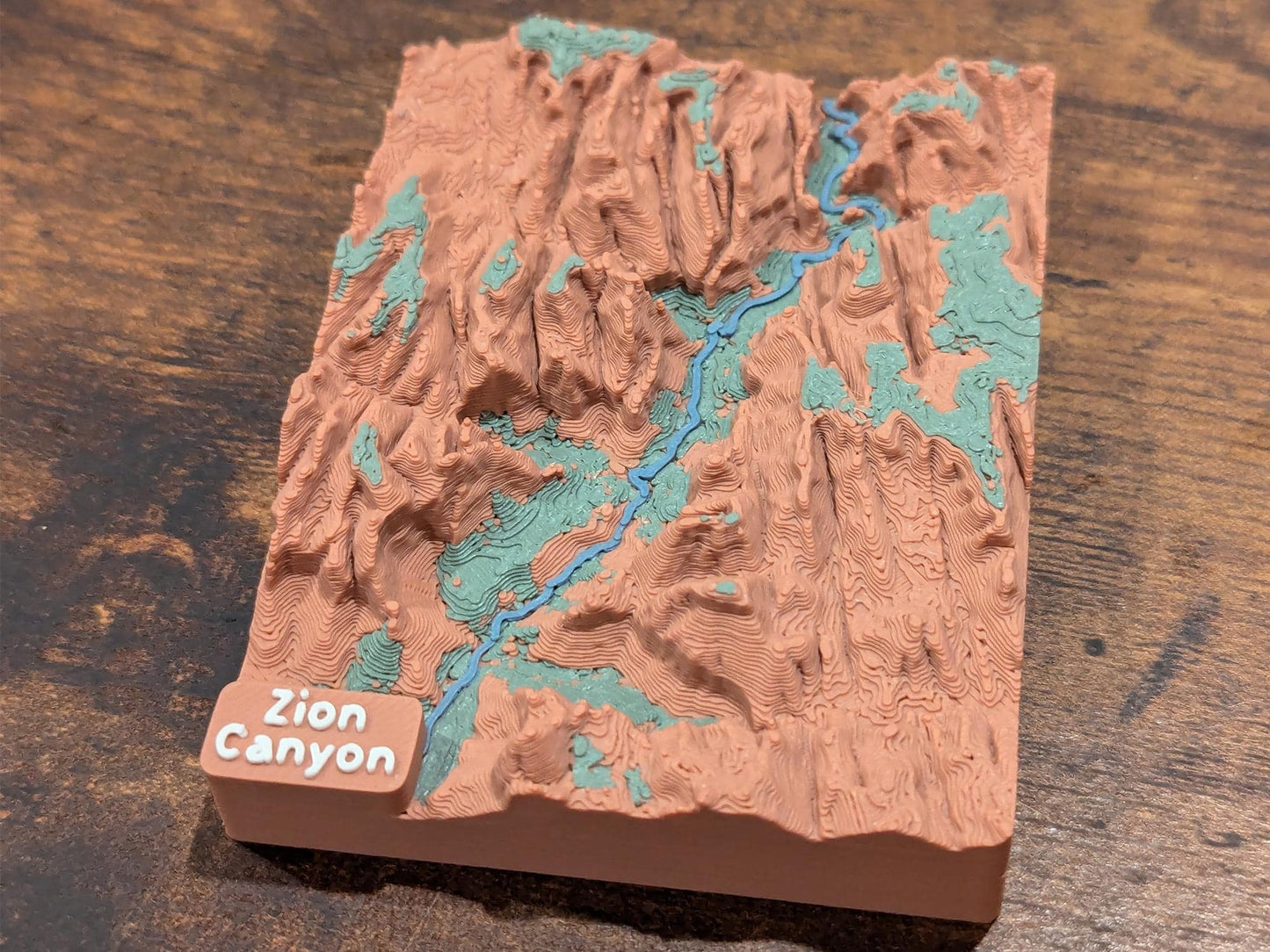 Zion Canyon 3D Magnet