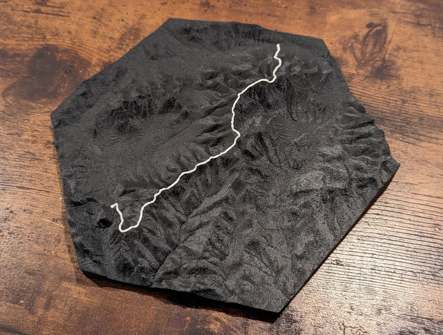 Presidential Traverse 3D Topographic Trail Map Wall Art